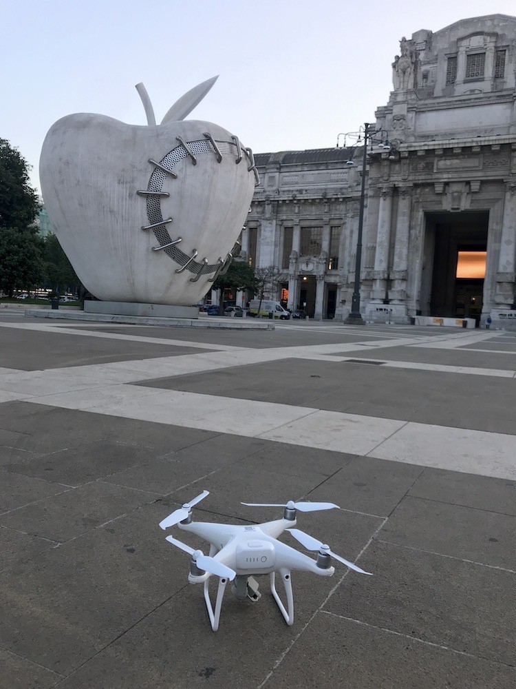 Riprese Aeree con Drone alla Stazione Centrale di Milano