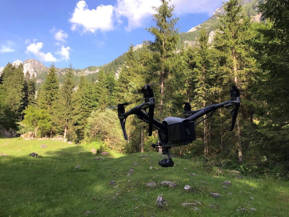 Rilievo Topografico con Drone (Val Brembana)