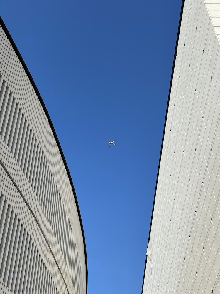 Ispezione con Drone della Facciata (Teatro alla Scala, Milano)