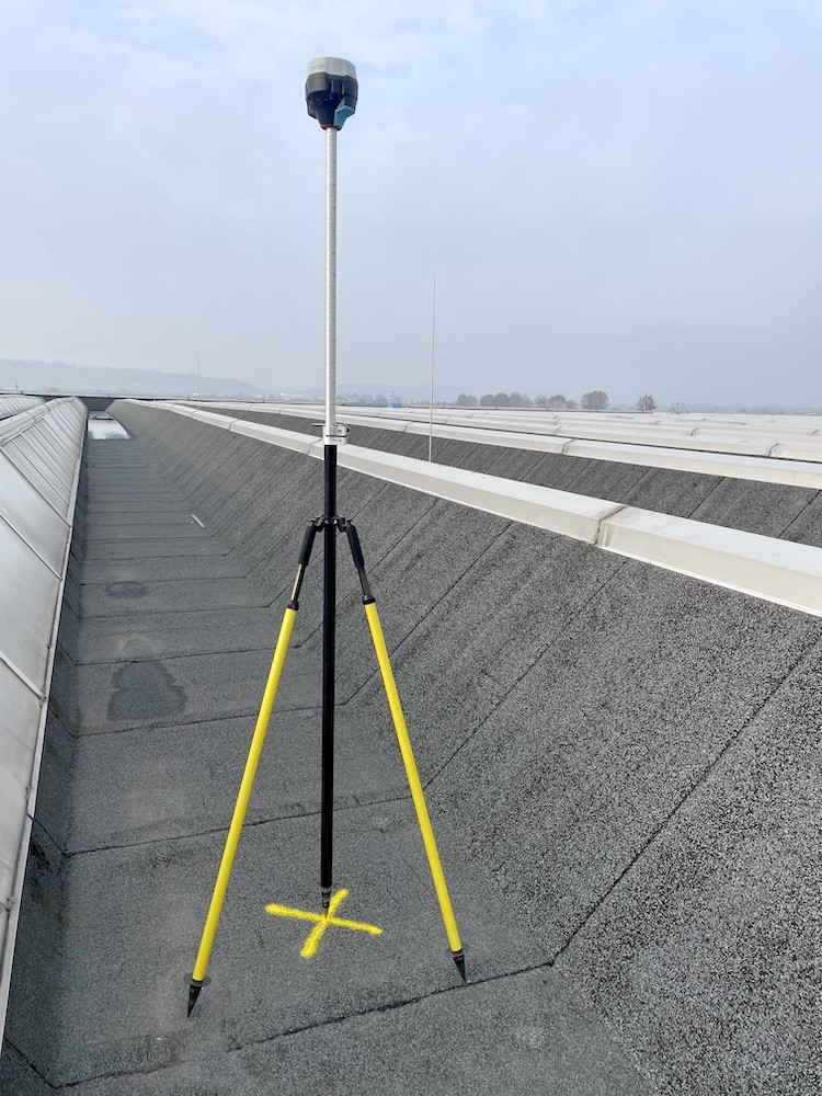Rilievo Copertura con Drone e GNSS (Bussolengo - VR)
