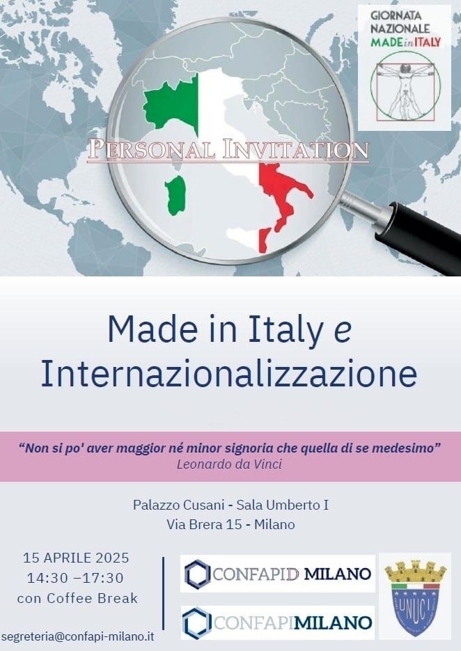 Dasù al Convegno Confapi Milano (Palazzo Cusani)