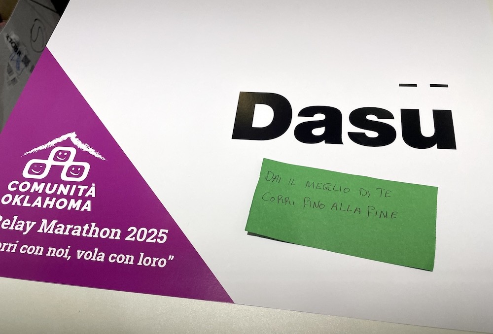 Dasù alla Staffetta Charity della Milano Marathon 2025