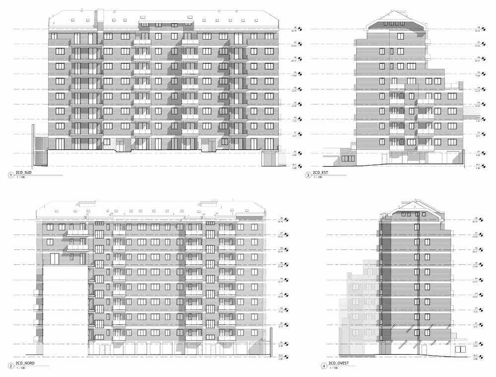Rilievo e Modellazione BIM di un Condominio a Milano, con Drone e Laser Scanner