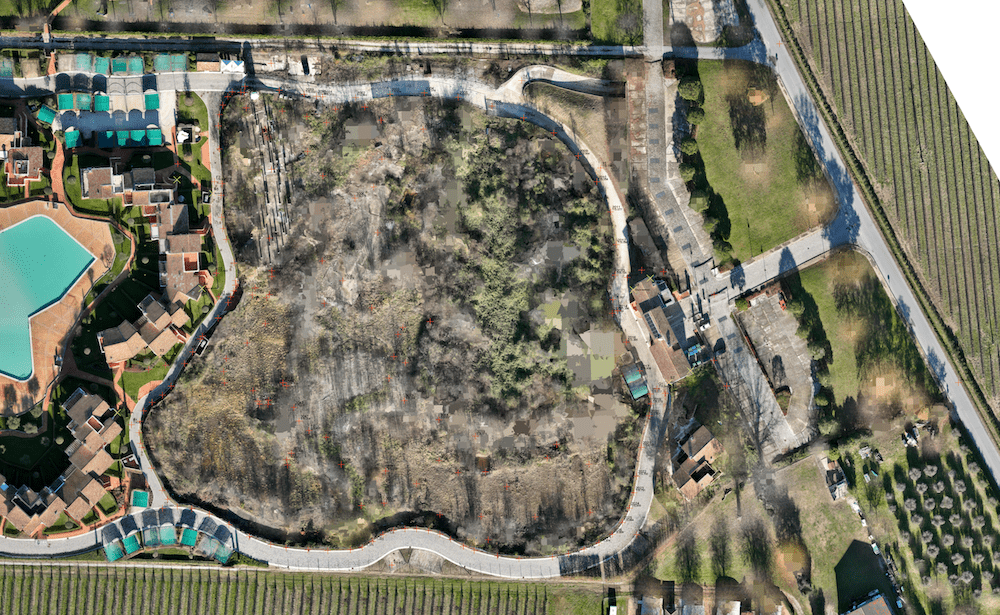Rilievo Topografico-Fotogrammetrico di una Proprietà (Desenzano del Garda)