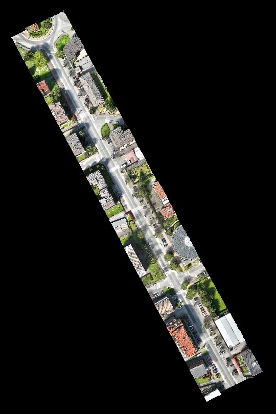 Rilievo Topografico con Drone di una Pista Ciclabile a Cologno Monzese (MI)