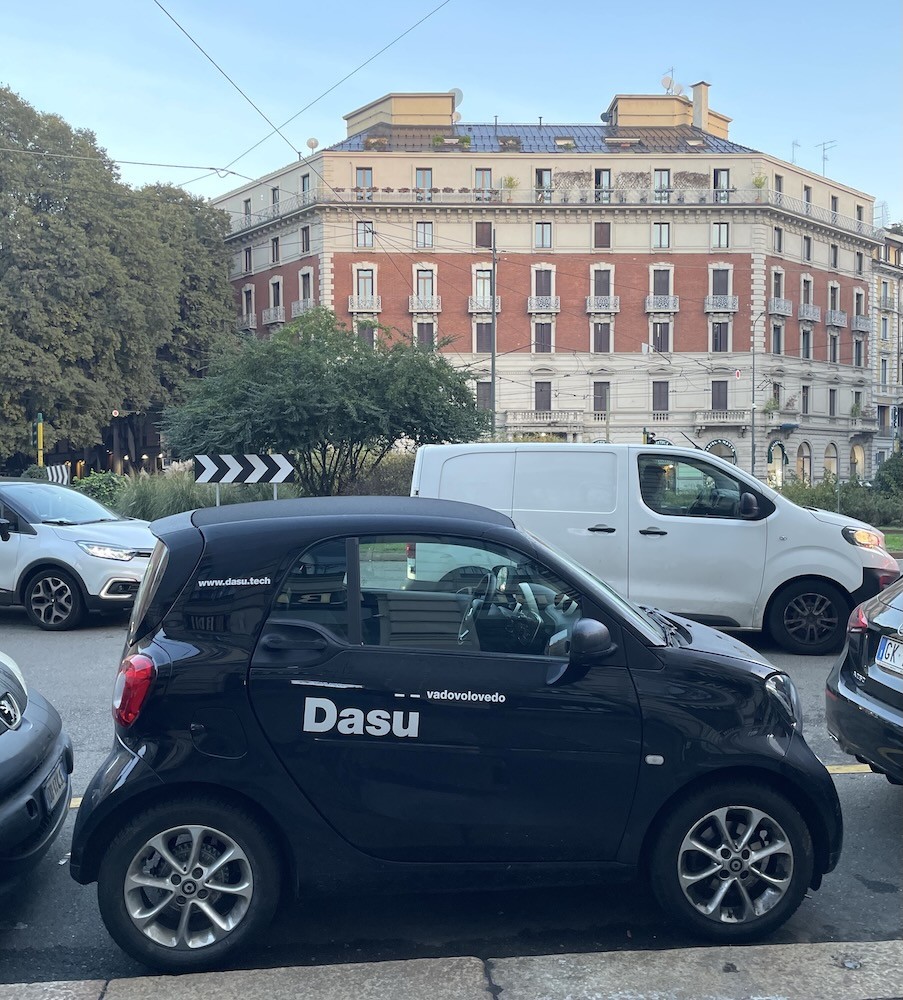 DasùMobile, Servizi con Droni a Milano