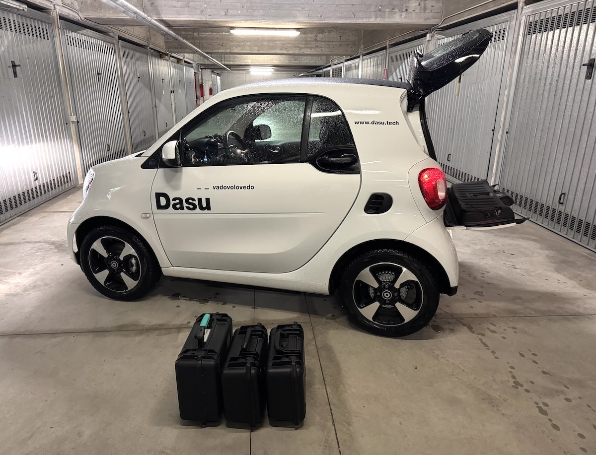 DasùMobile, Servizi con Droni a Milano