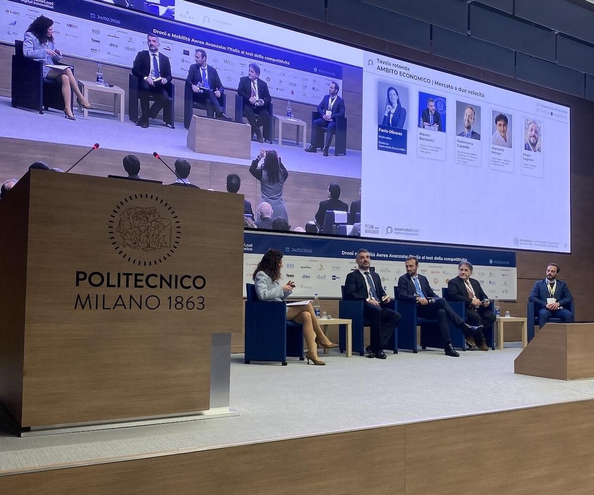Dasù al Convegno dell’Osservatorio Droni del Politecnico di Milano
