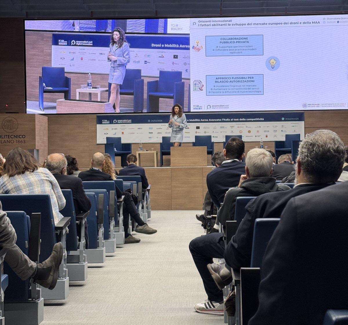 Dasù al Convegno dell’Osservatorio Droni del Politecnico di Milano