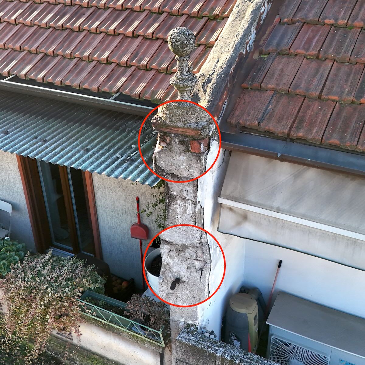 Videoispezione con Drone di una facciata condominiale a Milano