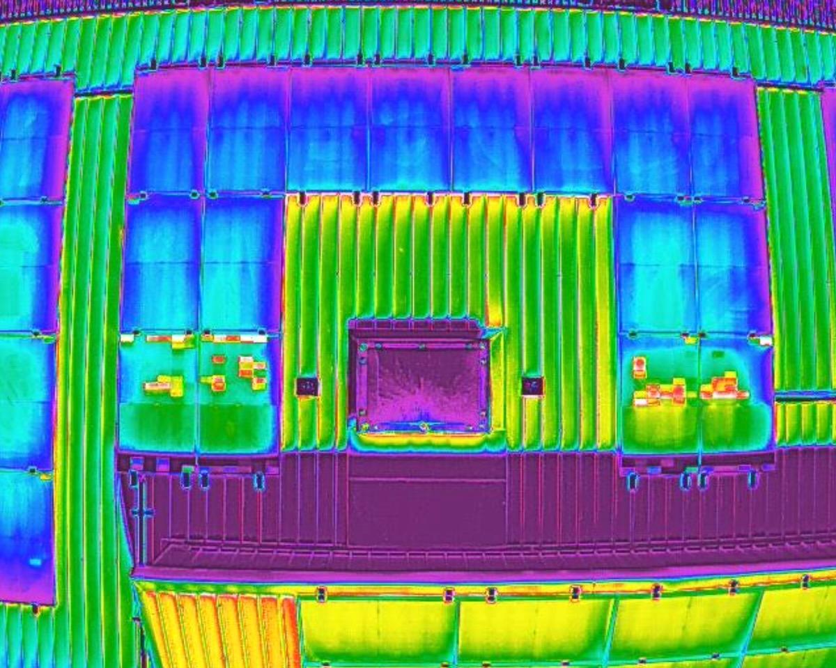 Monitoraggio Termografico da Drone di un Impianto Fotovoltaico a Garbagnate Milanese (MI)