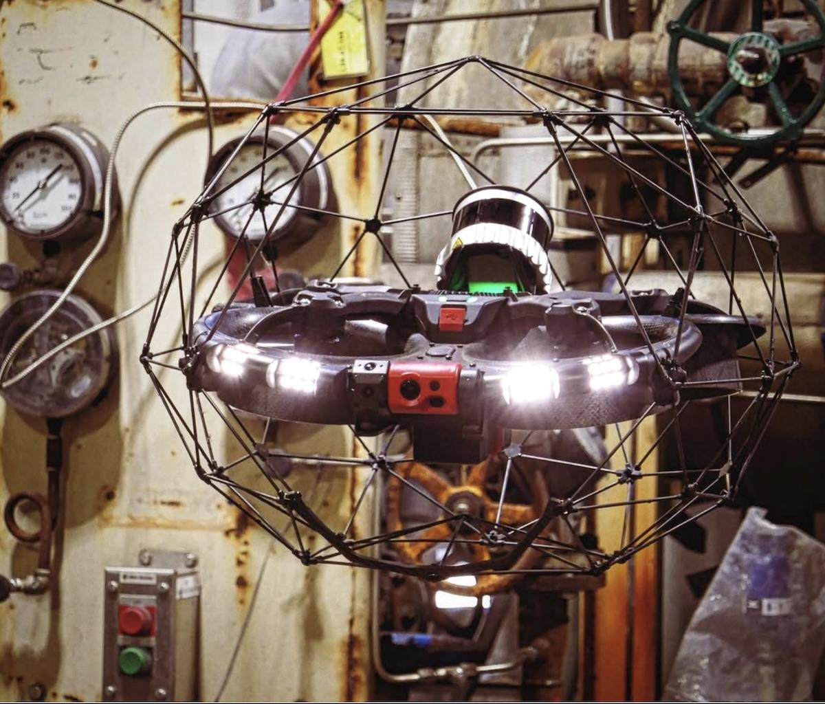 Come funziona un drone per spazi confinati