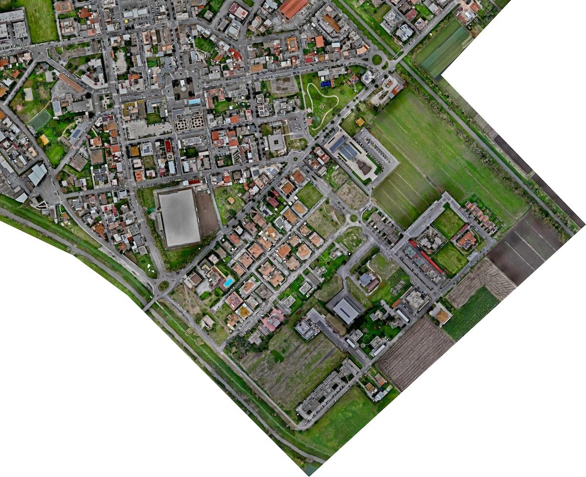Rilievo Topografico con Drone: la Mappatura Completa di un Comune